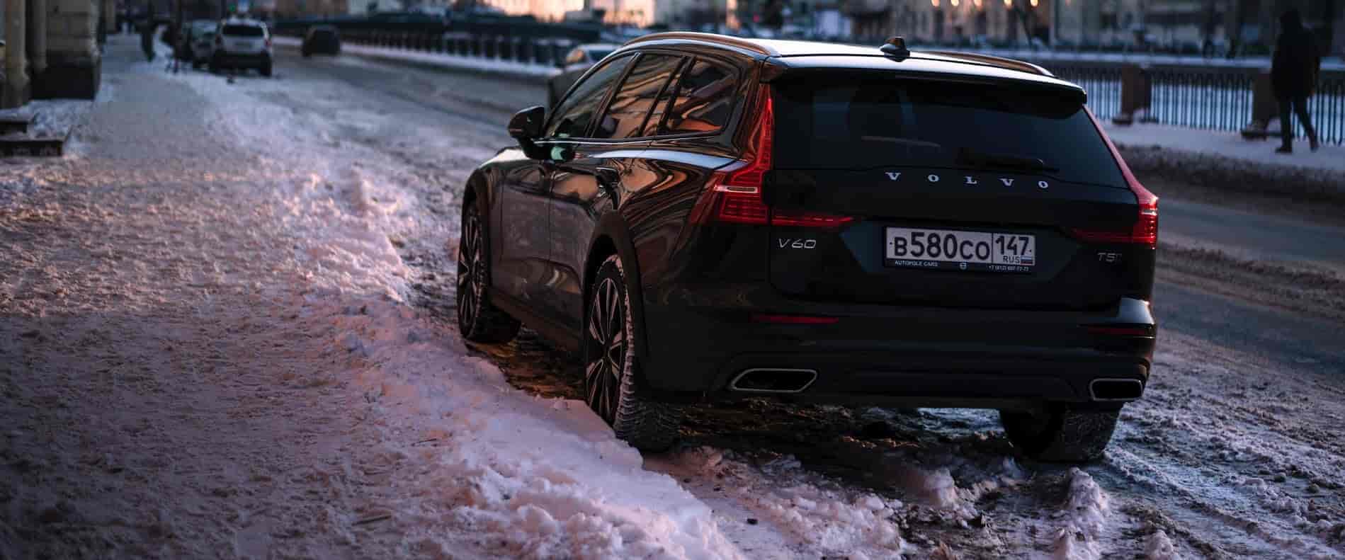 Winter Volvo